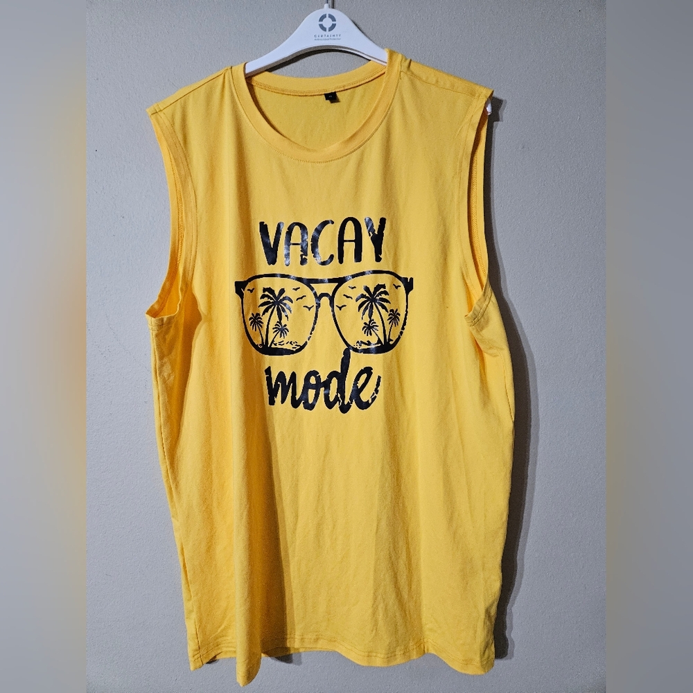 Vacay Mode Tank Top XL - Picture 1 of 4